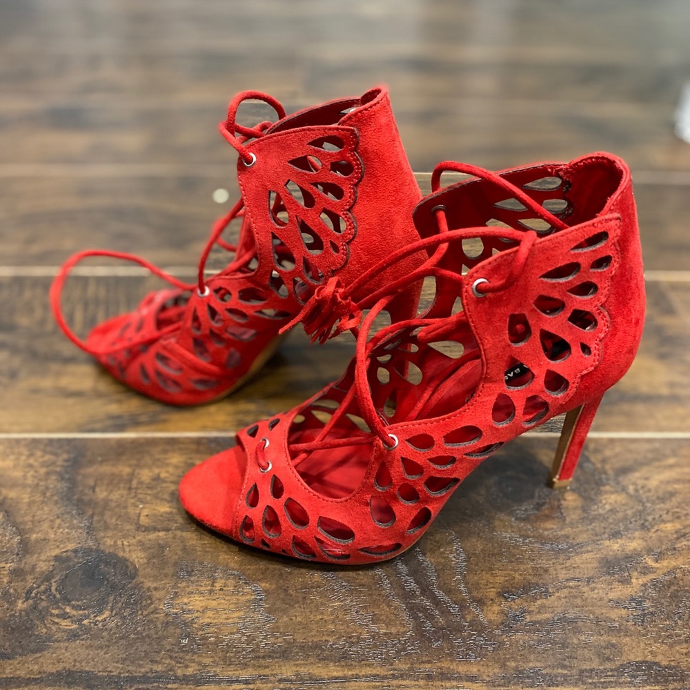 Zara heels sandals